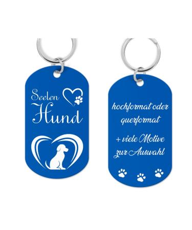 Aluminum dog brand shield with engraving-dog stark personalized with high-quality laser engraving address pendant dog personalized for dogs or cats (light blue) 49x29x1 mm piu-mh-sch-01