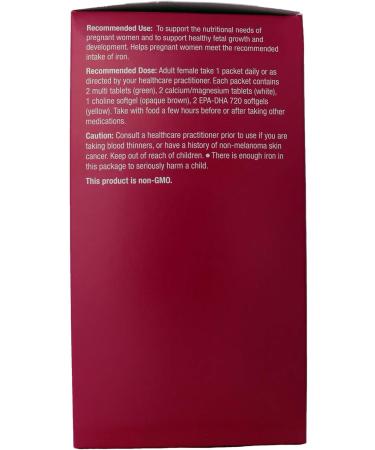 Metagenics Wellness Essentials Pregnancy - Vitamin Supplement Packet to Help Support the Nutritional Needs of Pregnant Women and Healthy Fetal Development - 30 Packets - Buy Online on GoSupps.com