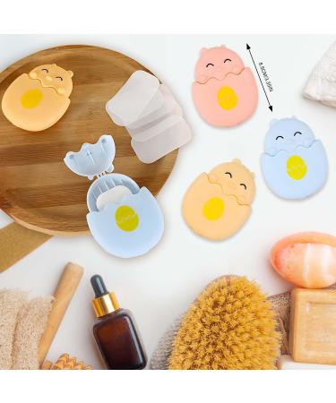 TECHPLUS Disposable Soap Paper Sheets - Cute Egg Shaped Travel Soap for Hand Washing Scented Bath Slice Portable for Camping Hiking School (6 Boxes 50 Sheets Each) - Buy Online on GoSupps.com
