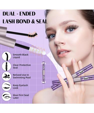 Cluster Lash Glue - Waterproof 10ml Bond & Seal for DIY Lash Extensions | Long-Lasting All Day Wear - Buy Online on GoSupps.com