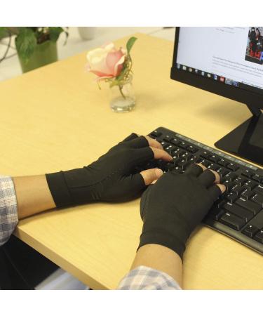Bangbreak Copper Arthritis Compression Gloves - Pain Relief & Healing for Arthritis Carpal Tunnel - High Copper Infused | Large Size for Men & Women - Buy Online on GoSupps.com