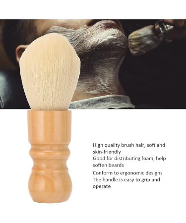 Premium Nylon Shaving Brush for Men | Professional Facial Foam & Trim Brush for Home & Salon Use - Buy Online on GoSupps.com