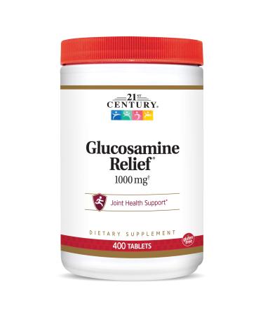 21st Century Glucosamine Relief 1000 mg 400 Tablets