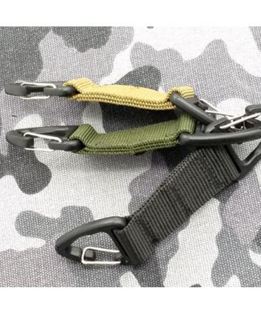 Minkissy 6pc Face Mask Ear Hook Holders | Nylon Strap Extensions & Key Holders for Comfortable Wear | Multifunctional Double-Sided Buckles - Buy Online on GoSupps.com