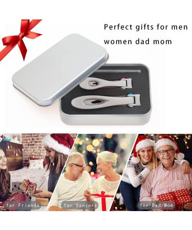 Nail Clippers Set - Professional Toenail and Fingernail Clippers for Thick Nails - Men and Women Friendly - Buy Online on GoSupps.com