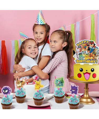30Pcs Cartoon Anime Cupcake Topper Decorations Cute Cake Topper Birthday Party Decorations Anime Theme Cake toppers Decorations for Birthday Party Kawaii Cake Toppers Birthday Party Favors Supplies - Buy Online on GoSupps.com