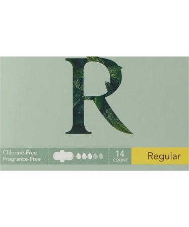 Rael Organic Cotton Cover Pads - Regular 14 Count | Eco-Friendly & Comfortable - Buy Online on GoSupps.com