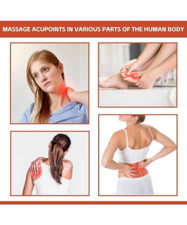 4-Piece Wooden Trigger Point Massager Set | Relieve Pain & Relax Muscles - Ideal for Foot Shoulder & Back - Buy Online on GoSupps.com