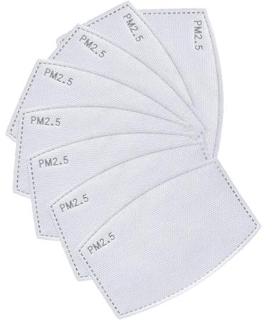 Trimming Shop PM2.5 Activated Carbon Filters Replaceable Protective Mouth Filter Paper for Face Mask Anti Haze Dustproof 5 Layers Filters for Outdoor & Indoor 5pcs - Buy Online on GoSupps.com
