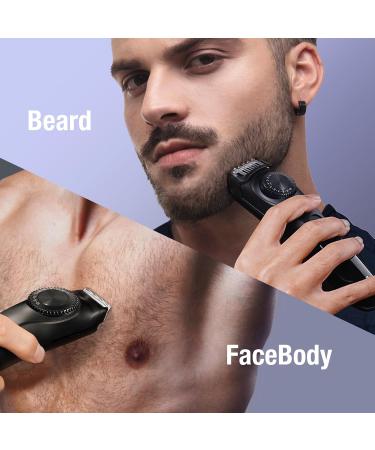 Suprent Electric Beard Trimmer for Men - 19 Adjustable Lengths Precision Cutter & Razor | Perfect Grooming Tool - Buy Online on GoSupps.com