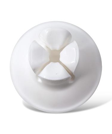 RADIUS DOC Toothbrush/Razor Holder - 100% Recyclable, Dishwasher Safe, BPA Free (White) - Buy Online on GoSupps.com