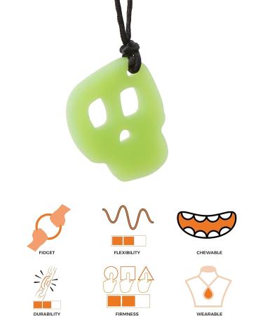 Chewent Skull Trailer - Light-Up Chewing Necklace for Horses | Sensory Relief for SPD Autism ADHD | Anxiety Reduction & Focus Improvement - Buy Online on GoSupps.com