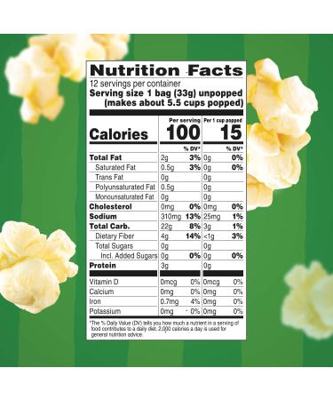 Orville Redenbacher's SmartPop! Butter Popcorn - 13.96 oz (Pack of 6) | Delicious Low-Calorie Snack - Buy Online on GoSupps.com