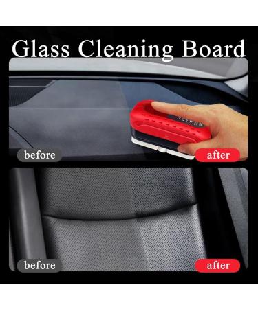 Automotive Oil Film Cleaning Brush Seedhubtok Glass Cleaning Board Hydrophobic Glass Coating for Windshield Anti-Rain Fog Cleaning Glass Brush Improves Clarity and Visibility (A-1Pcs) - Buy Online on GoSupps.com