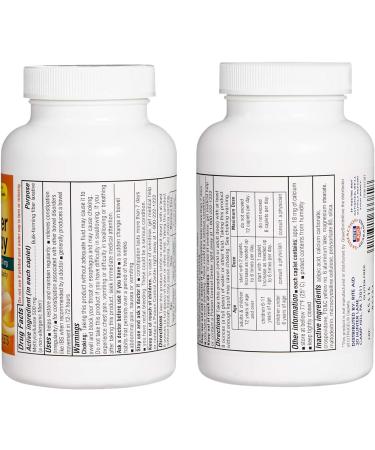 Rite Aid Fiber Therapy 500mg Soluble Fiber Supplement - 200 Caplets | Constipation Relief for Adults | Fiber Pills for Men & Women - Buy Online on GoSupps.com