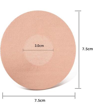 27 PCS Waterproof Adhesive Patches for Glucose Meter - Dynamic Sensor Covers | No Glue Center Prevents Loosening | Yellow - Buy Online on GoSupps.com