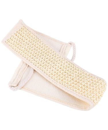 Exfoliating Back Scrubbing Towel - Loofah Shower Strap for Perfect Skin Care | International Shipping - Buy Online on GoSupps.com