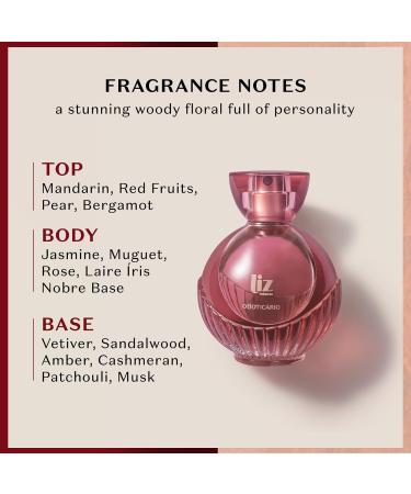 O BOTICARIO Liz Intense Eau de Toilette Fragrance for Women Amber Woody Intense Perfume 3.4 Ounce - Buy Online on GoSupps.com
