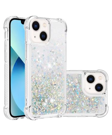 Tivenfezk Nadoli Glitzer Treisand Shell for iPhone 15 Plus silicone shockproof mobile phone cover Transparent TPU bumper protective cover Ly