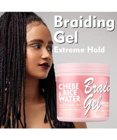 485g Vegan Extreme Hold Hair Styling Gel for Braided Wavy Curly Hair | Non-Greasy Non-Sticky Pomade for Men & Women | Refreshing & International Shipping - Buy Online on GoSupps.com