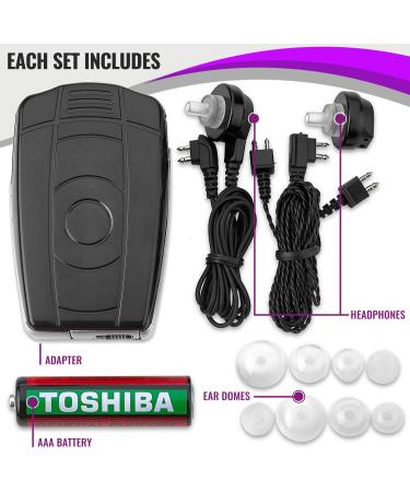 Pocket Sound - Digital Personal Sound Amplifier with Earbuds and Microphones - Buy Online on GoSupps.com