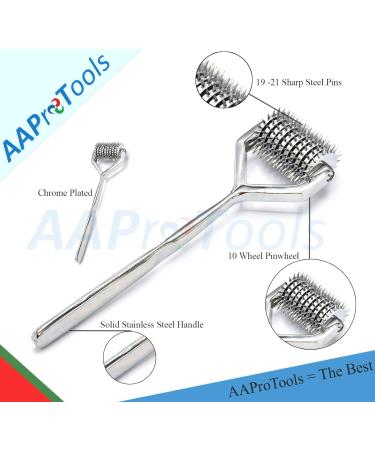 AAProTools Neurological Sensory Pinwheel Diagnostic Instrument - 10 Head Wartenberg Wheel - Buy Online on GoSupps.com