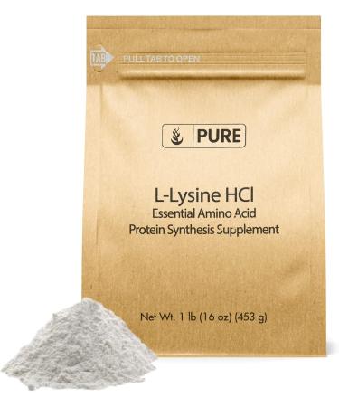 PURE ORIGINAL INGREDIENTS Vitamin C and L-Lysine HCL Bundle Dietary Supplement Non-GMO - Buy Online on GoSupps.com
