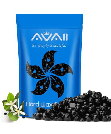 Hard Wax Beads, AVAII Hair Removal Black Wax Beads Coarse Hair Specific, Wax Beans Perfect for Bikini, Back, Chest, Underarms Waxing, Cologne Wax Beads for Women Men 1lb/453g 0.87 Ounce