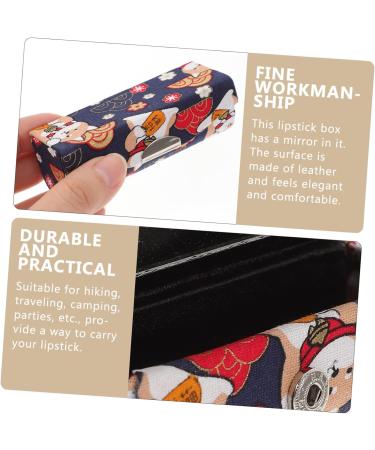  Ipetboom lipstick box lipstick case women handbag retro lip balm containers decor vintage lipstick case delicate lipstick case miniature girl - Buy Online on GoSupps.com
