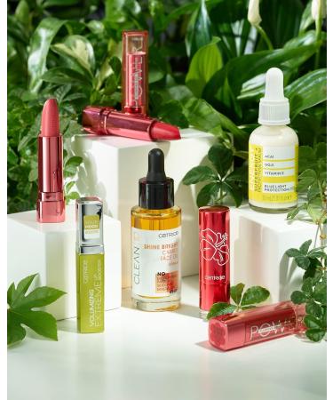 Catrice Wild Hibiscus Glow Lip Balm 3-Pack - No. 010 Red Vegan Moisturizing Color Adapting Natural & Shiny | Alcohol & Paraben-Free Microplastic-Free - Buy Online on GoSupps.com