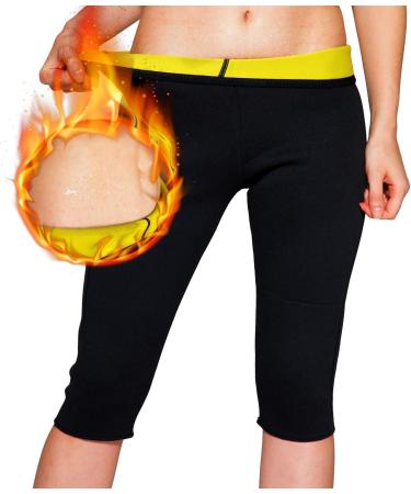 Novecasa Women's Long Sleeve Sauna Dress & Neoprene Corset - 4XL Fitness Sweat Shorts for Fat Burning - Buy Online on GoSupps.com