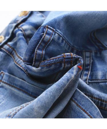 KIDSCOOL SPACE Baby Jean Overalls Toddler Summer Denim Shortall 2-3 Years Blue-1964 - Buy Online on GoSupps.com