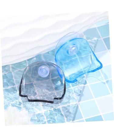 Cabilock Shower Holder 6-Piece Set | Adhesive Bathroom Hanger for Towels Razors & Loofahs | Gray Organizer for Kitchen & Shower Storage - Buy Online on GoSupps.com