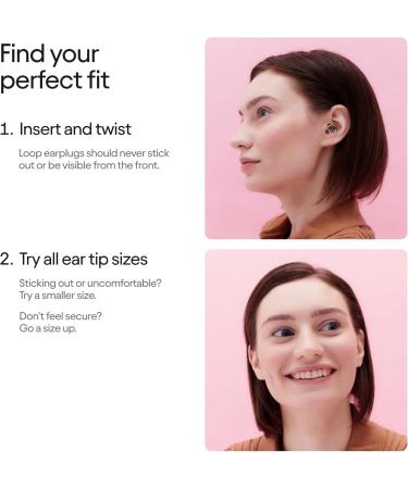 Loop Experience 2 Ear Plugs - Stylish Hearing Protection for Concerts & Festivals | 17dB Noise Reduction | High-Fidelity Earplugs in Rose Gold - Buy Online on GoSupps.com