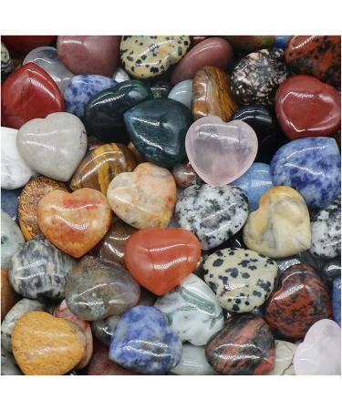 Natural Crystal Rough Natural Crystal Rough 2PCS Natural Rose Quartz Crystal Love Heart Home Decoration ChakraReiki Gemstone Agate Specimen Pecimen Gift Exorcise Evil Spirits Money Drawing (Color : L 20X20X8mm Zebra Stone - Buy Online on GoSupps.com