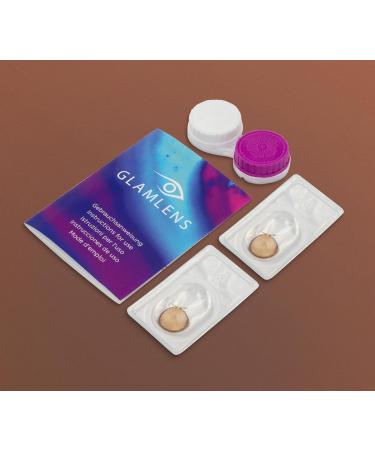 Buy Ibiza Brown Colored Contact Lenses - Monthly Soft Hydrogel 0.0 Diopters 2 Pieces + Lens Container - Natural Colors Series - Buy Online on GoSupps.com