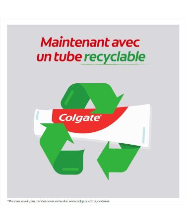 COLGATE - Colgate Max Fresh Crystal Toothpaste - Fresh Breath Toothpaste - Recyclable Tube - Pack of 12 75mL Toothpaste Tubes - Buy Online on GoSupps.com