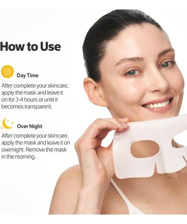 SUNGBOON EDITOR Deep Collagen Niacin-Vita C Masque de nuit 37 g x 4 ea | V ritable collag ne 2 160 000 PPB avec niacinamide et vitamine C | Masque facial hydratant pour la peau en verre - Buy Online on GoSupps.com