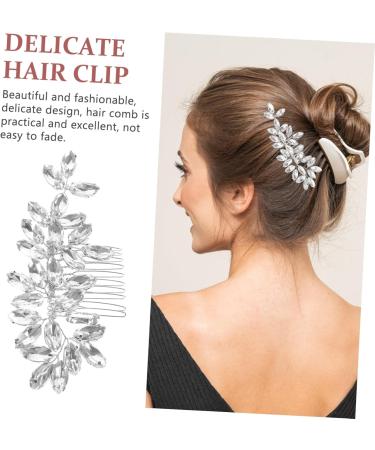 SOESFOUFU Crystal Hair Accessories Bride Hair Side Comb Rhinestone Hair Comb for Bridal Wedding Hair Comb for Bridal Sparkly Hair Comb Decorative Hair Comb Bride Hair Accessories - Buy Online on GoSupps.com