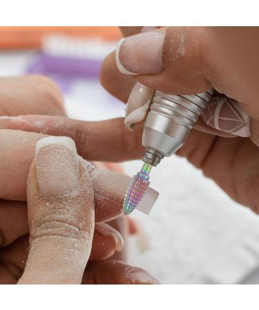 Beavorty acrylic nails acrylic drill bits manicure drill bit nail salon tool nail art supplies nail drill bits nail bits cuticle pusher Exfoliating Nail flakes Accessories Nail supplies - Buy Online on GoSupps.com