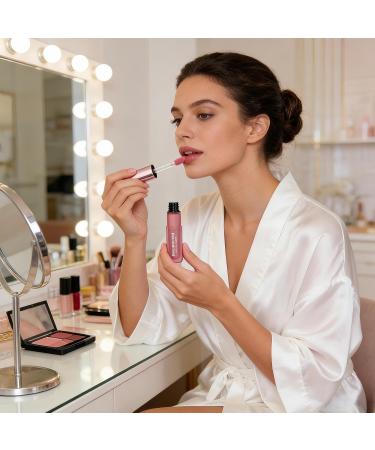  Jingmiger Lip Gloss - Moisturizing and Waterproof Makeup Red Mattifying Moisturizing Lip Tint - Ideal for Girls Teens Women Beginners Days Out Work - Buy Online on GoSupps.com