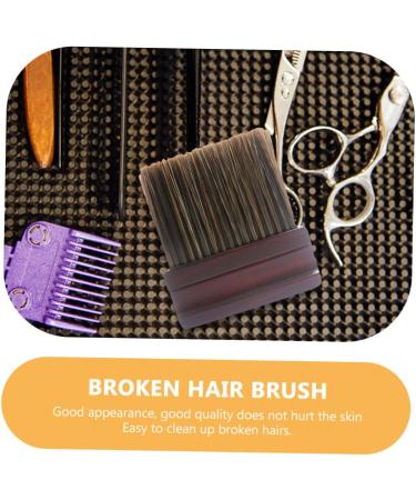 DOITOOL Neck Brush Face Duster Brush Haircut Duster Brush Face Cleaning Brush Barber Salon Neck Duster Brush Hair Cutting Brush Barber Supplies Wooden Comb Soft Fur Nylon - Buy Online on GoSupps.com