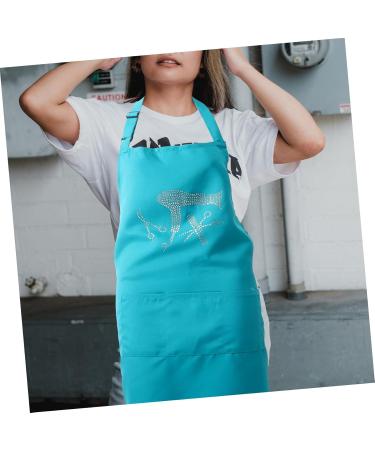 Angoily Barber Apron Hairstylist Apron Chef Apron Grilling Gloves Hair Cutting Apron Hair Dresser Apron for Women Bib Apron Waist Aprons Polyester Adjustable Hair Dye Miss - Buy Online on GoSupps.com