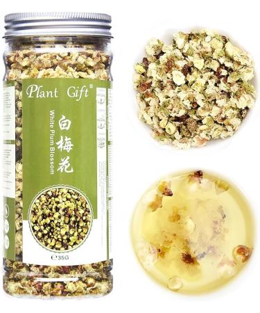 White Plum Blossom Tea ( Th blanc de prune Flos Mume Albus ) Dried Flower Tea Plum Green Tea Loose Organic Health Tea Herbal Green Plum Bossom Tea Freckle 35g/1.23oz - Buy Online on GoSupps.com