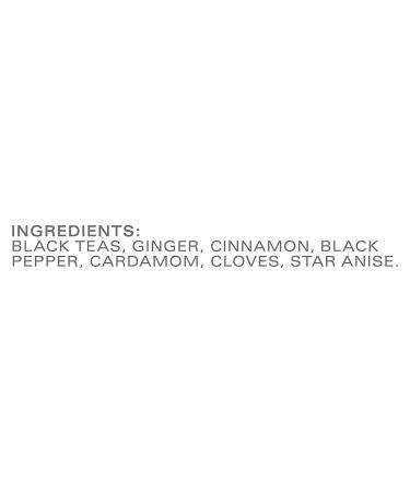 TAZO Black Chai Tea Bags - Classic 20 Count (Pack of 6) - Buy Online on GoSupps.com