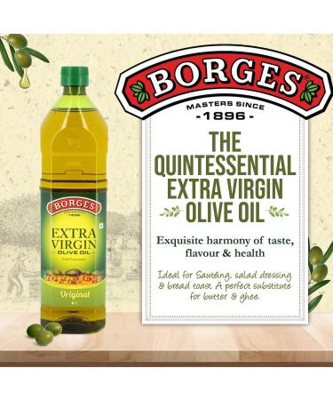 Borges Extra Virgin Olive Oil 1000Ml - Buy Online on GoSupps.com