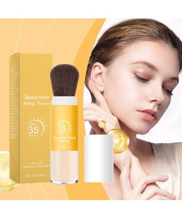  G n rique SPF Powder for Face Translucent Mineral Sunscreen Oil Control Matte Finish Buildable Long-Lasting Setting Powder for Sensitive Oily Skin Scalp Hair Body Under Makeup - Buy Online on GoSupps.com
