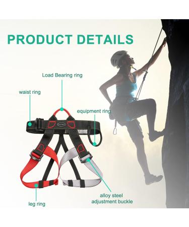 Kensbro Climbing Belt - Adjustable Fall-Safe Mountaineering Belt for High-Level Rescue Cave Research and Fire Rescue - Buy Online on GoSupps.com