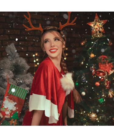 FRCOLOR Antlers Headband Deer Antlers Headband Reindeer Antlers Hairband Christmas Halloween Big Antlers Hair Hoop - Buy Online on GoSupps.com