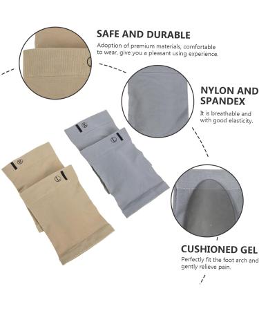 FOMIYES 8 Pairs Arch Support Cushions & Plantar Sleeves - Foot Support Insoles for Pain Relief - Buy Online on GoSupps.com